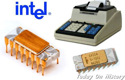 INTEL˾˵һ΢Intel 4004