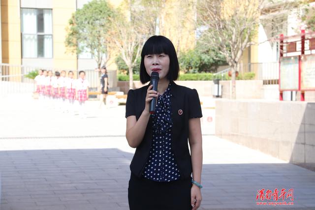 “我学习·我践行——社会主义核心价值观在基层”媒体集中采访活动走进渭南人和小学